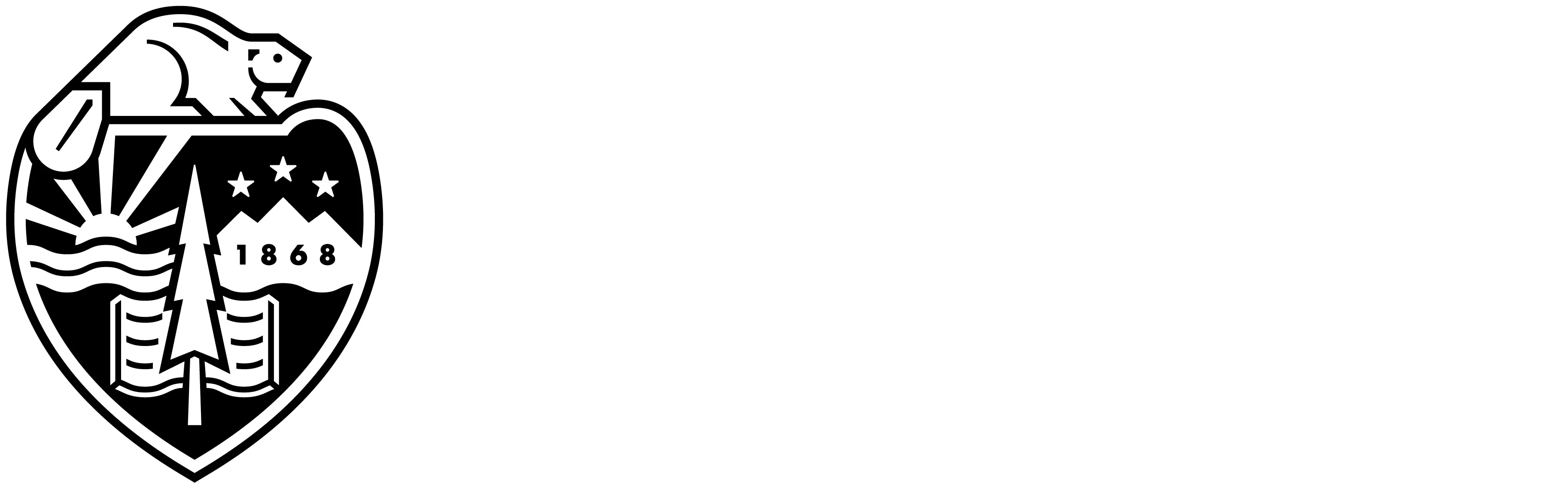 Oregon State University Logo in White